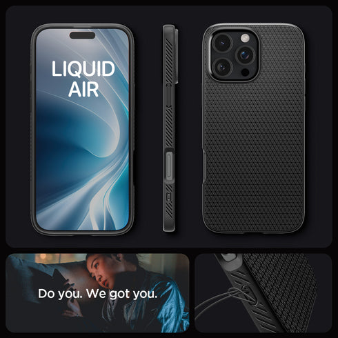 Spigen Funda para iPhone 16 Series – Liquid Air